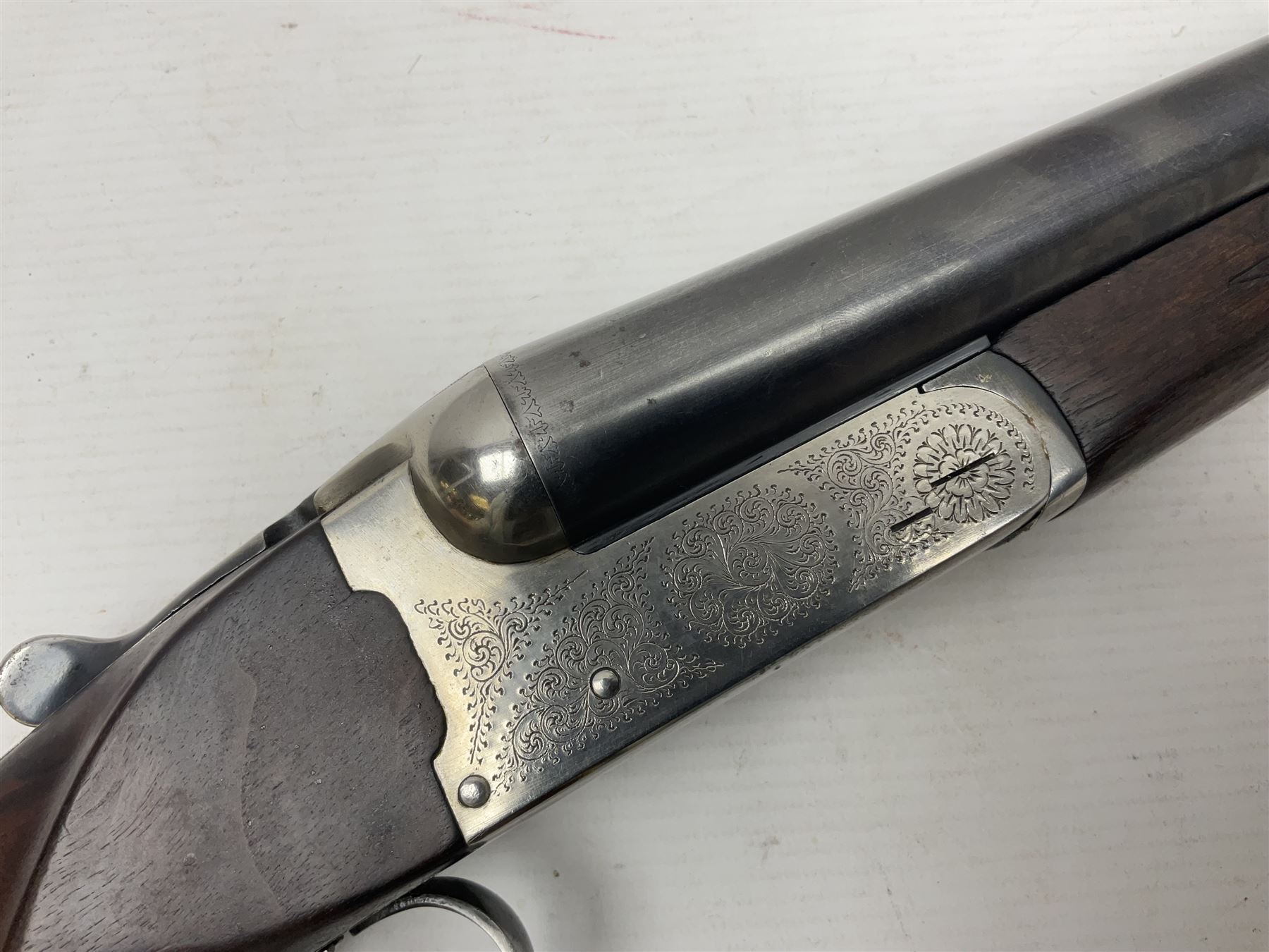 SHOTGUN CERTIFICATE REQUIRED - Spanish ERBI 'Harrier Deluxe' 12-bore by 2 3/4" double barrel side-by - Image 7 of 22
