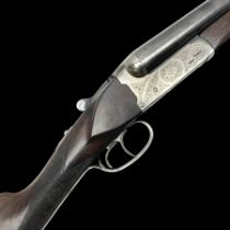 SHOTGUN CERTIFICATE REQUIRED - Spanish ERBI 'Harrier Deluxe' 12-bore by 2 3/4" double barrel side-by