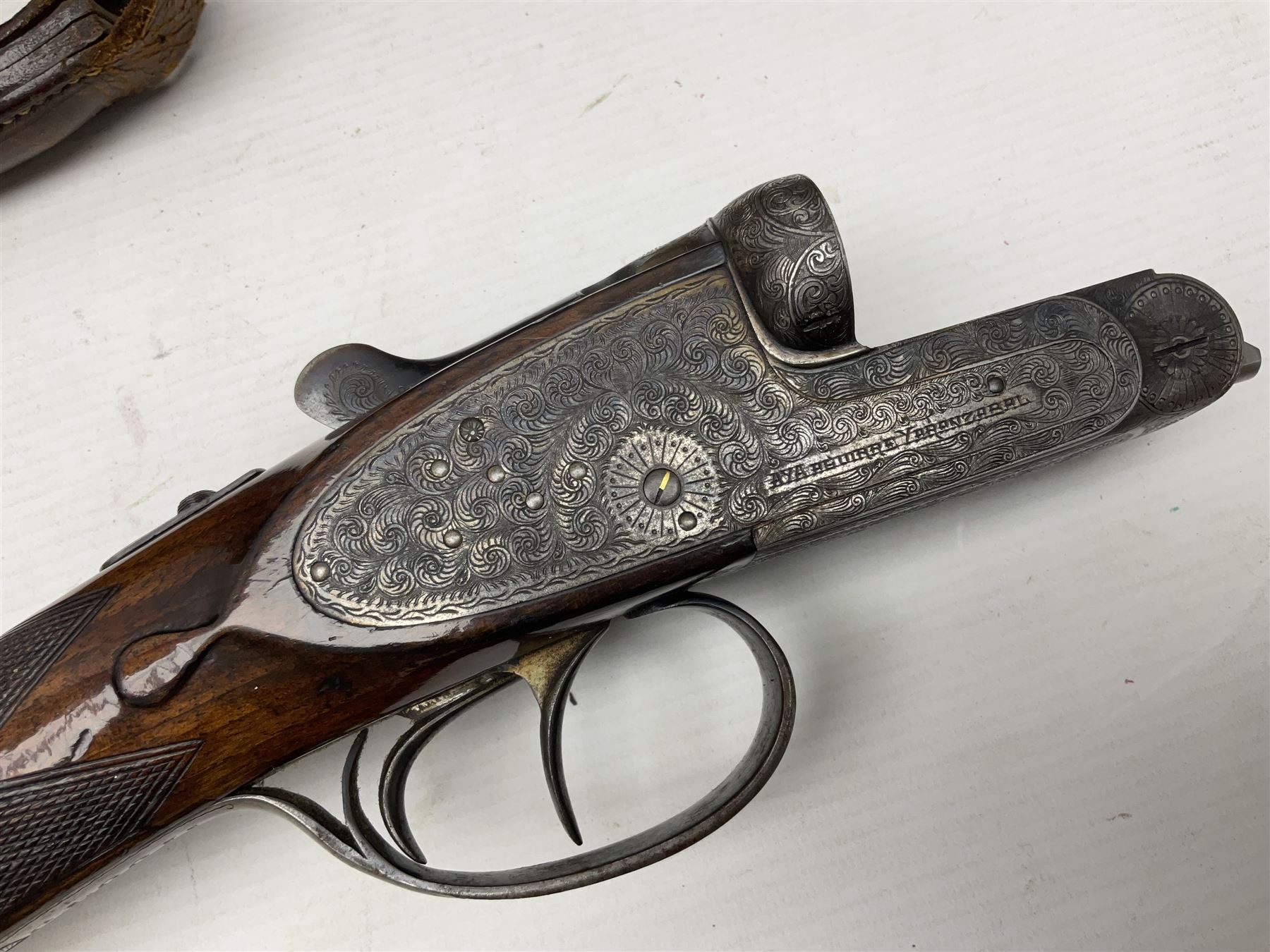 SHOTGUN CERTIFICATE REQUIRED - Spanish AYA 12-bore by 2 3/4" double barrel side-by-side sidelock eje - Image 9 of 35