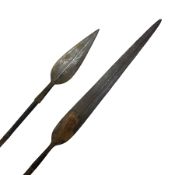 Native long-shafted spear