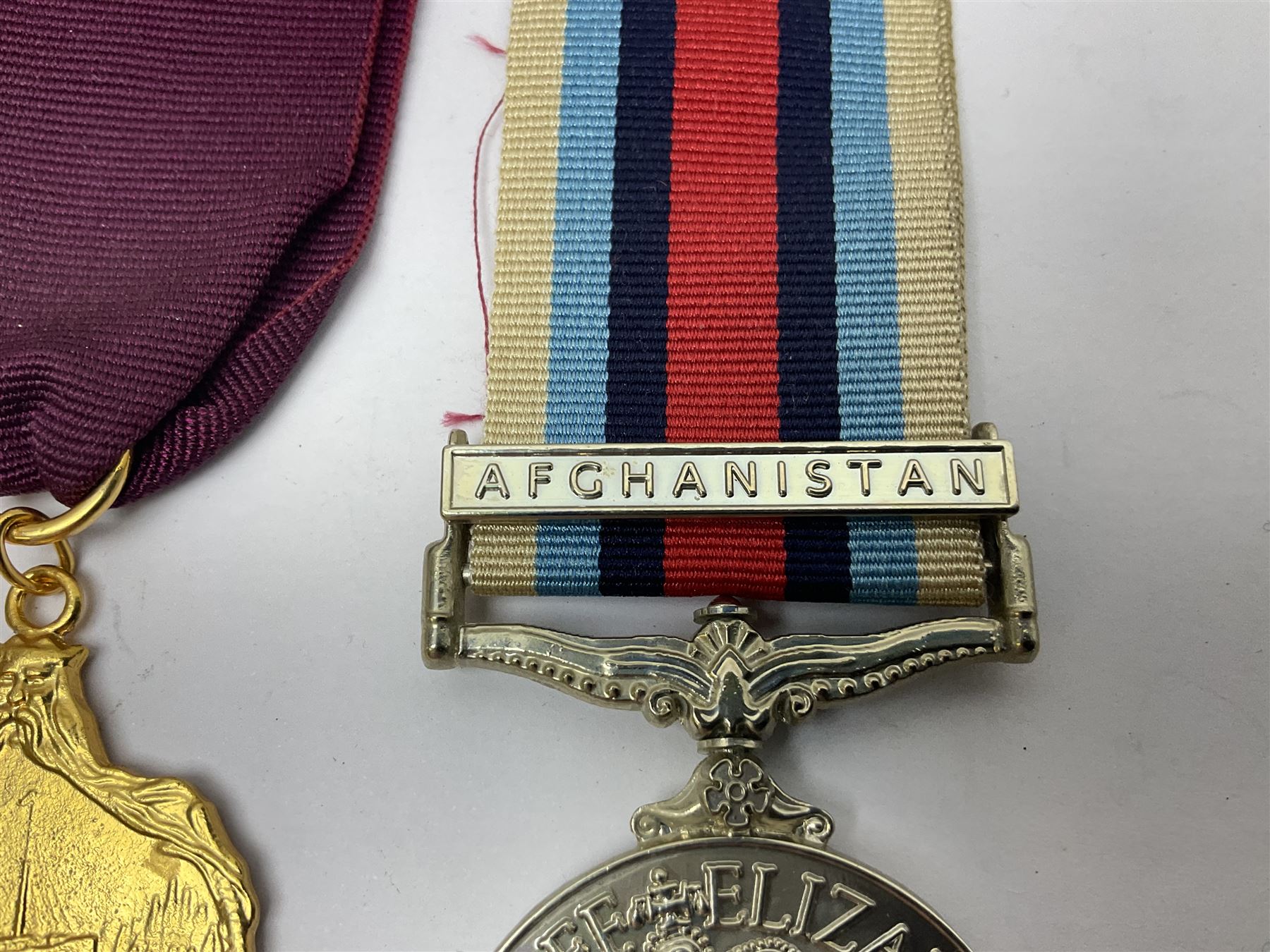 Twelve copy medals including for Operational Service - Image 21 of 23