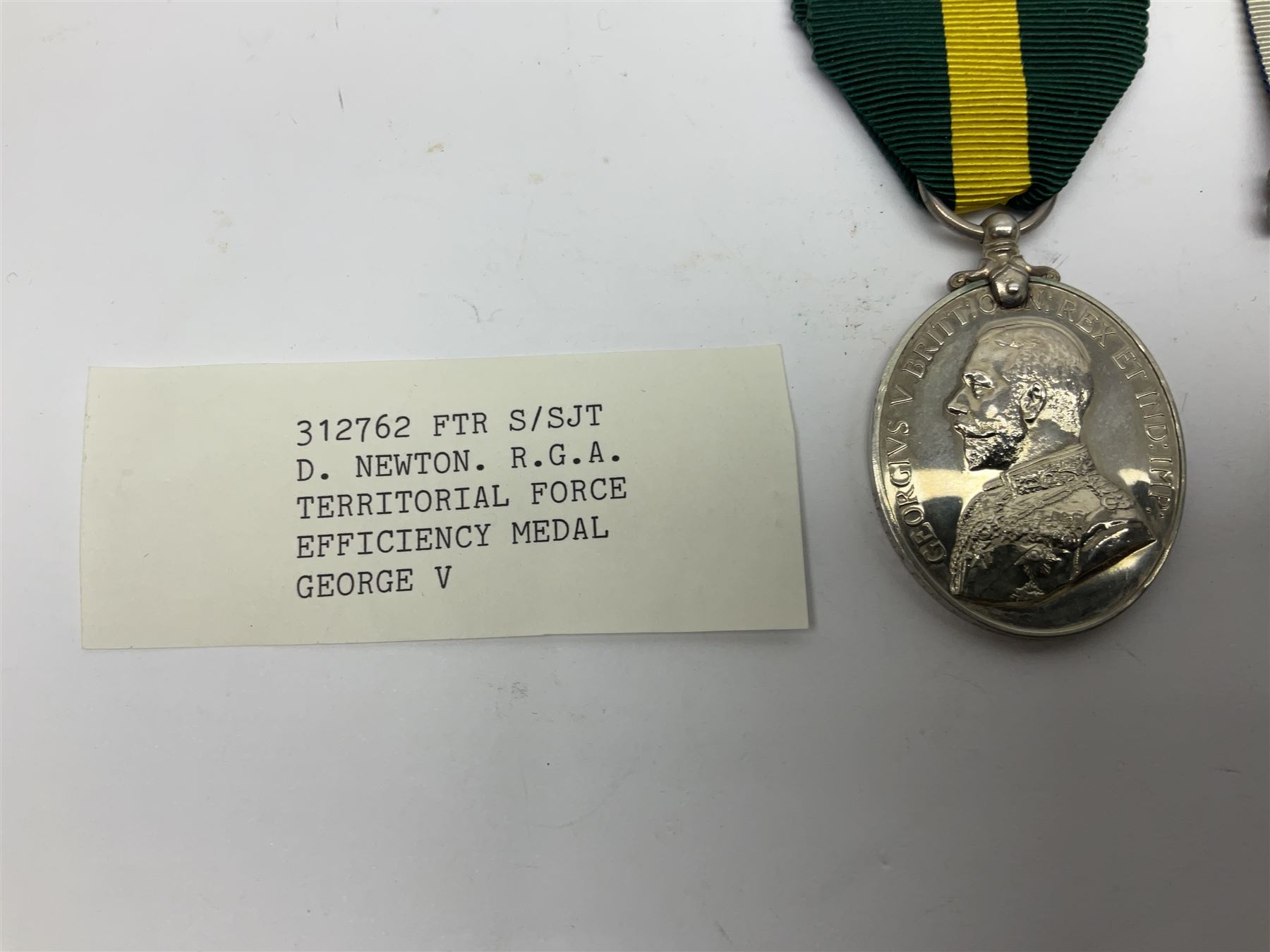 George V Naval Long Service and Good Conduct Medal awarded to K19570 J.L. Honeysett L. Sto. H.M.S. R - Image 2 of 15