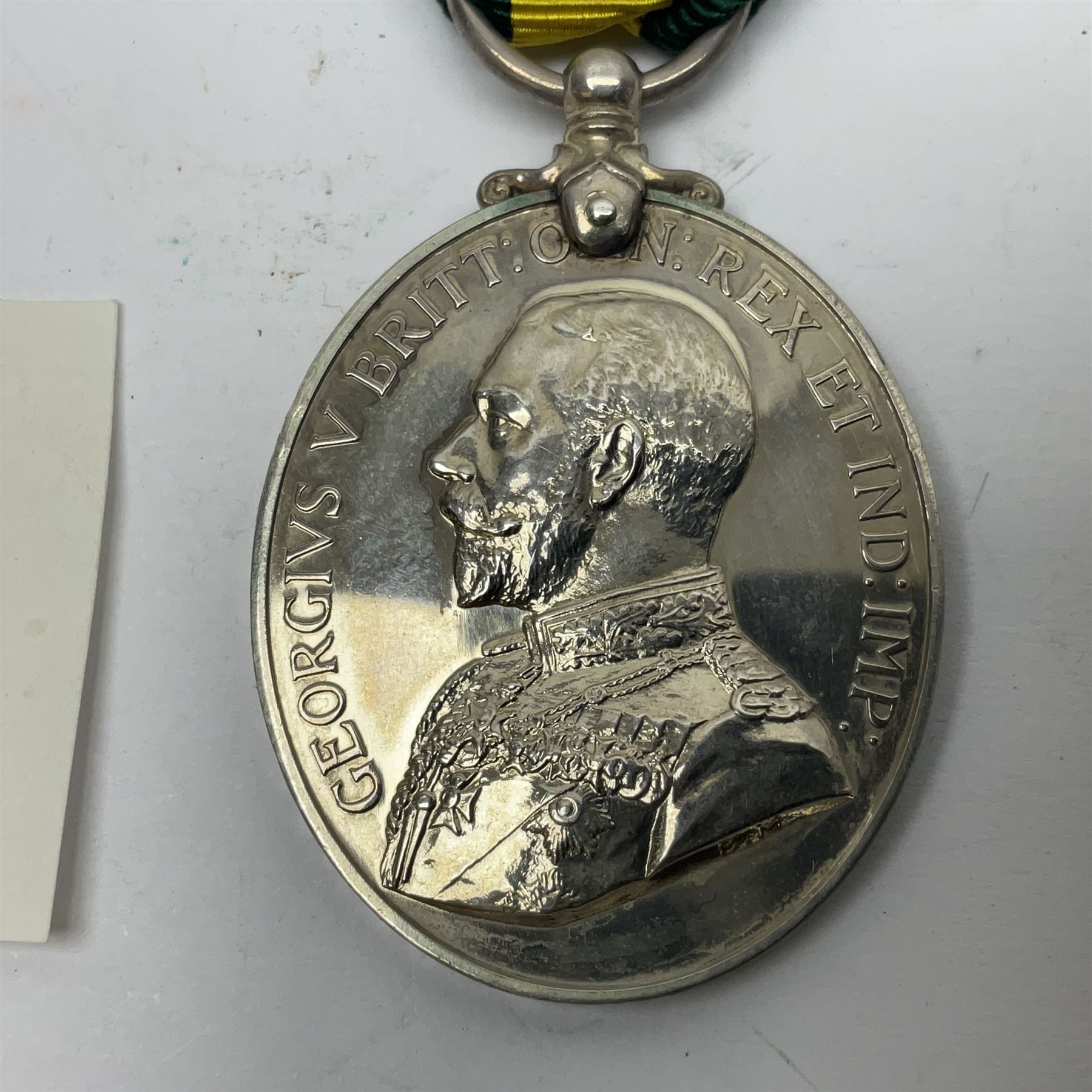 George V Naval Long Service and Good Conduct Medal awarded to K19570 J.L. Honeysett L. Sto. H.M.S. R - Image 4 of 15