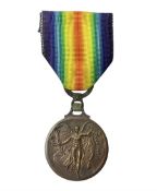 WWI Greek Victory Medal with ribbon