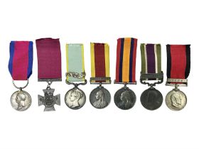 Seven copies of early medals - Waterloo