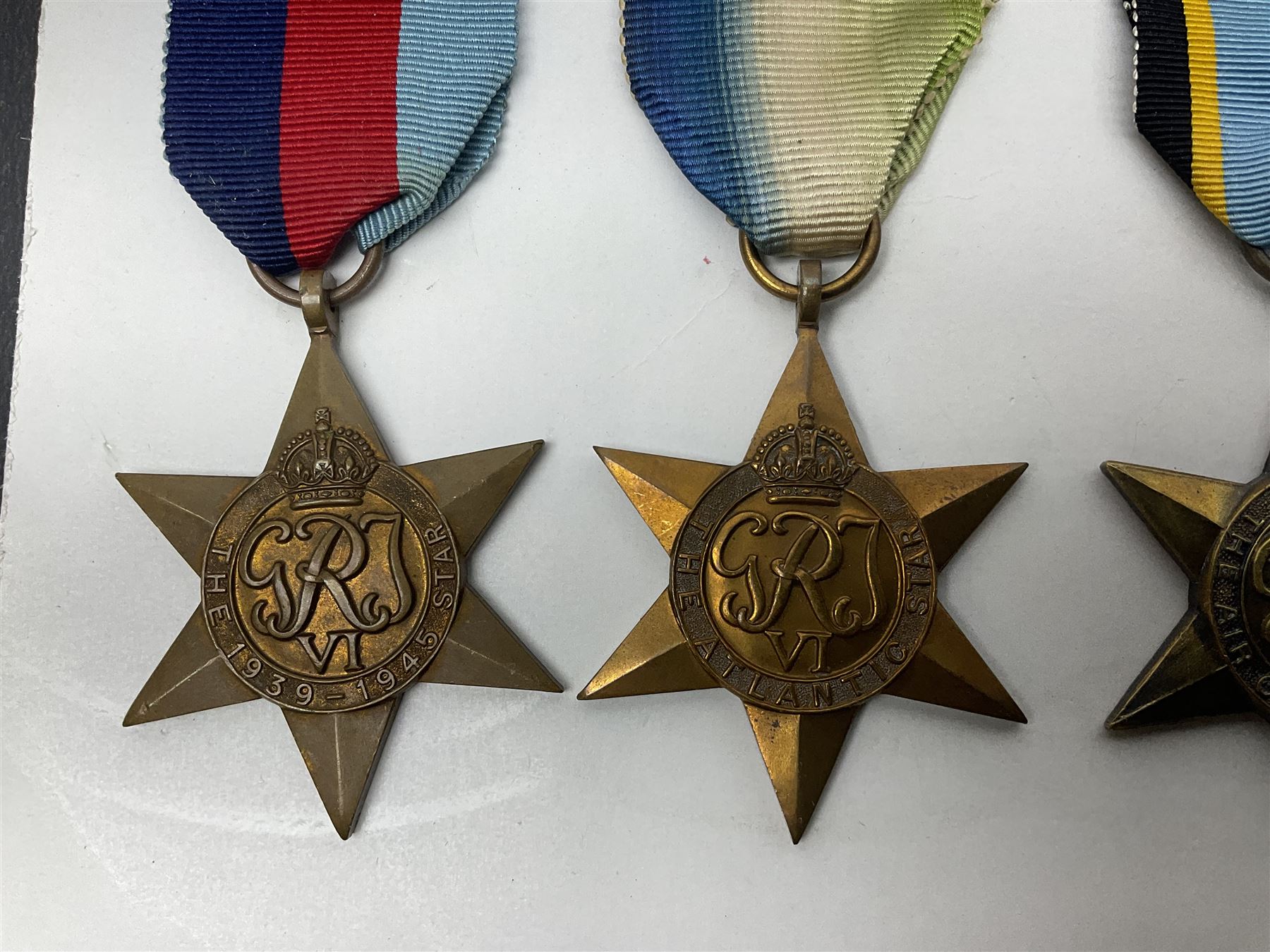 Representative display of WWII Campaign stars comprising 1939-1945 Star - Image 2 of 13
