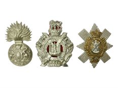Three glengarry/cap badges - Royal Scots