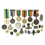Small collection of Irish related medals