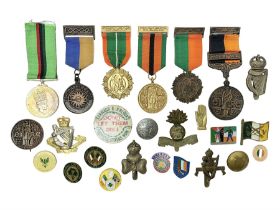 Small collection of Irish related medals