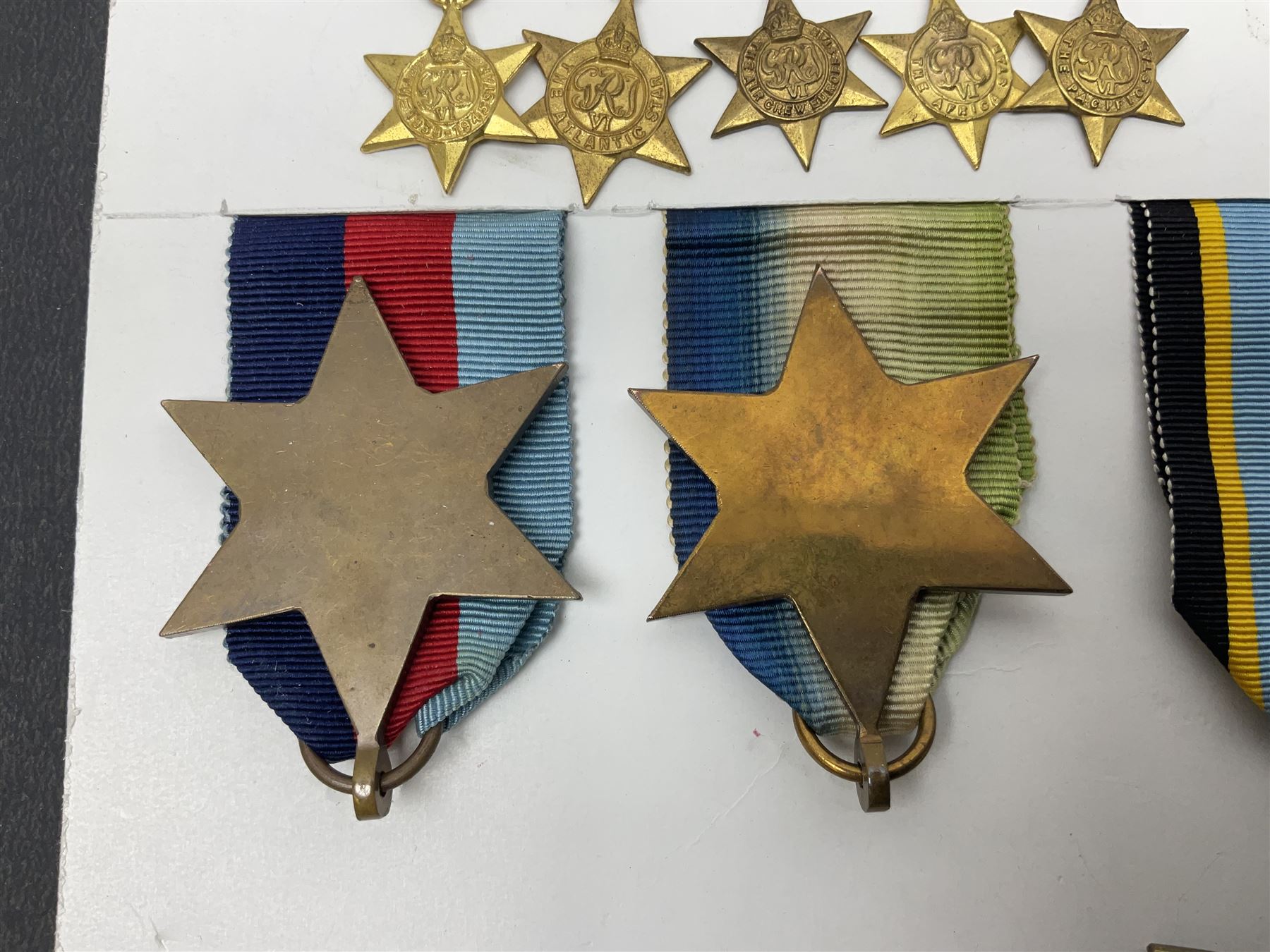 Representative display of WWII Campaign stars comprising 1939-1945 Star - Image 4 of 13