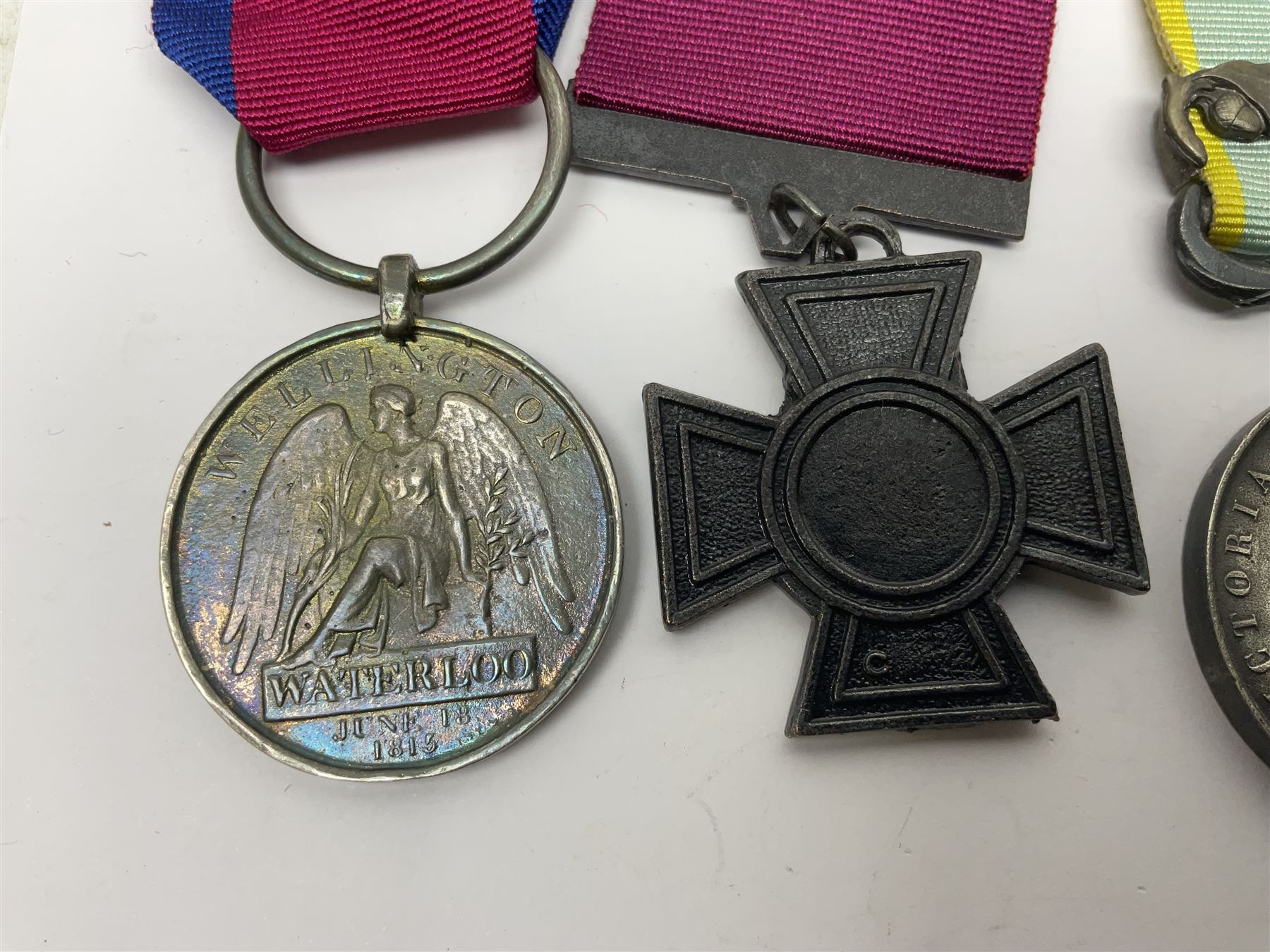 Seven copies of early medals - Waterloo - Image 4 of 16