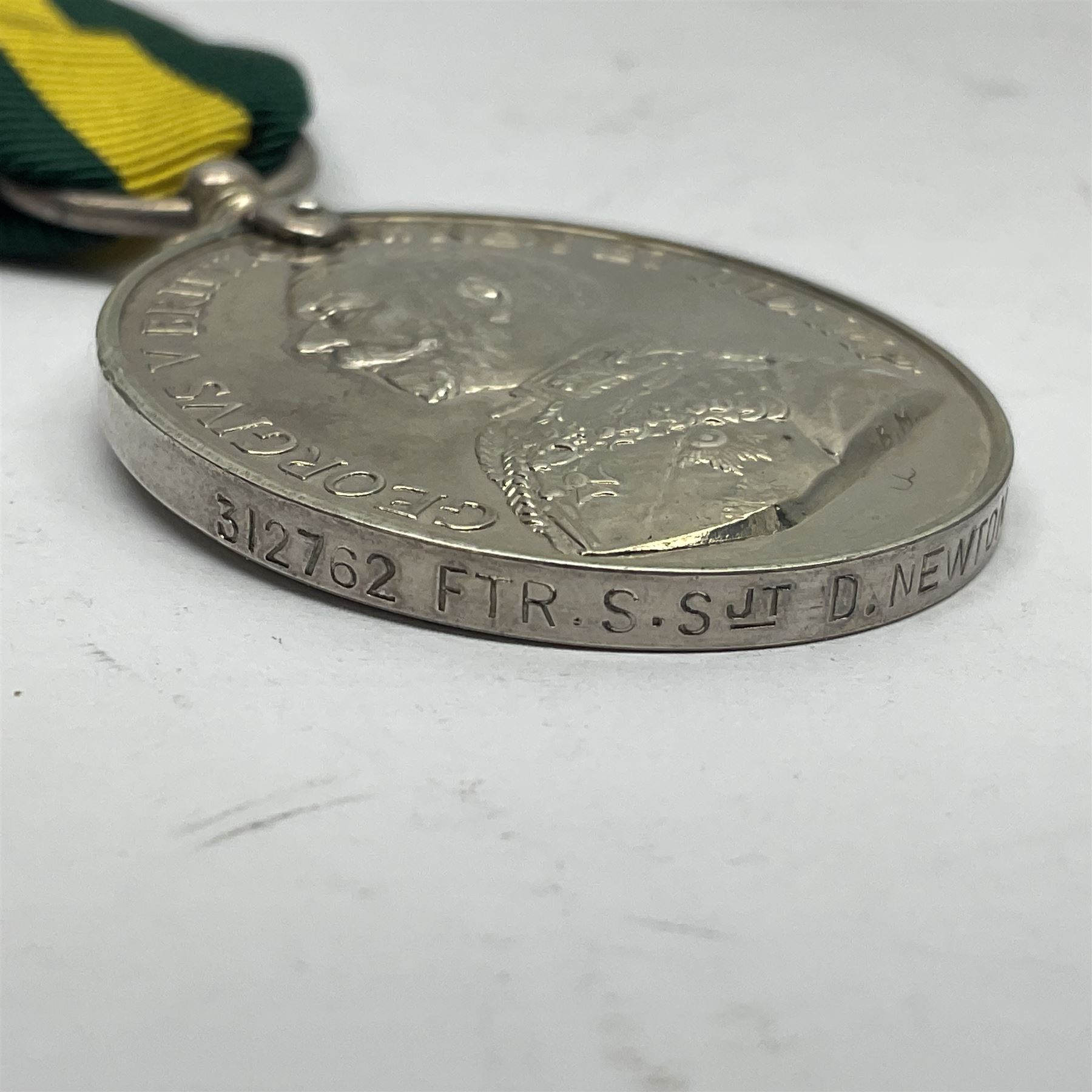 George V Naval Long Service and Good Conduct Medal awarded to K19570 J.L. Honeysett L. Sto. H.M.S. R - Image 7 of 15