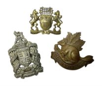 Three cap badges - 2nd County of London Yeomanry