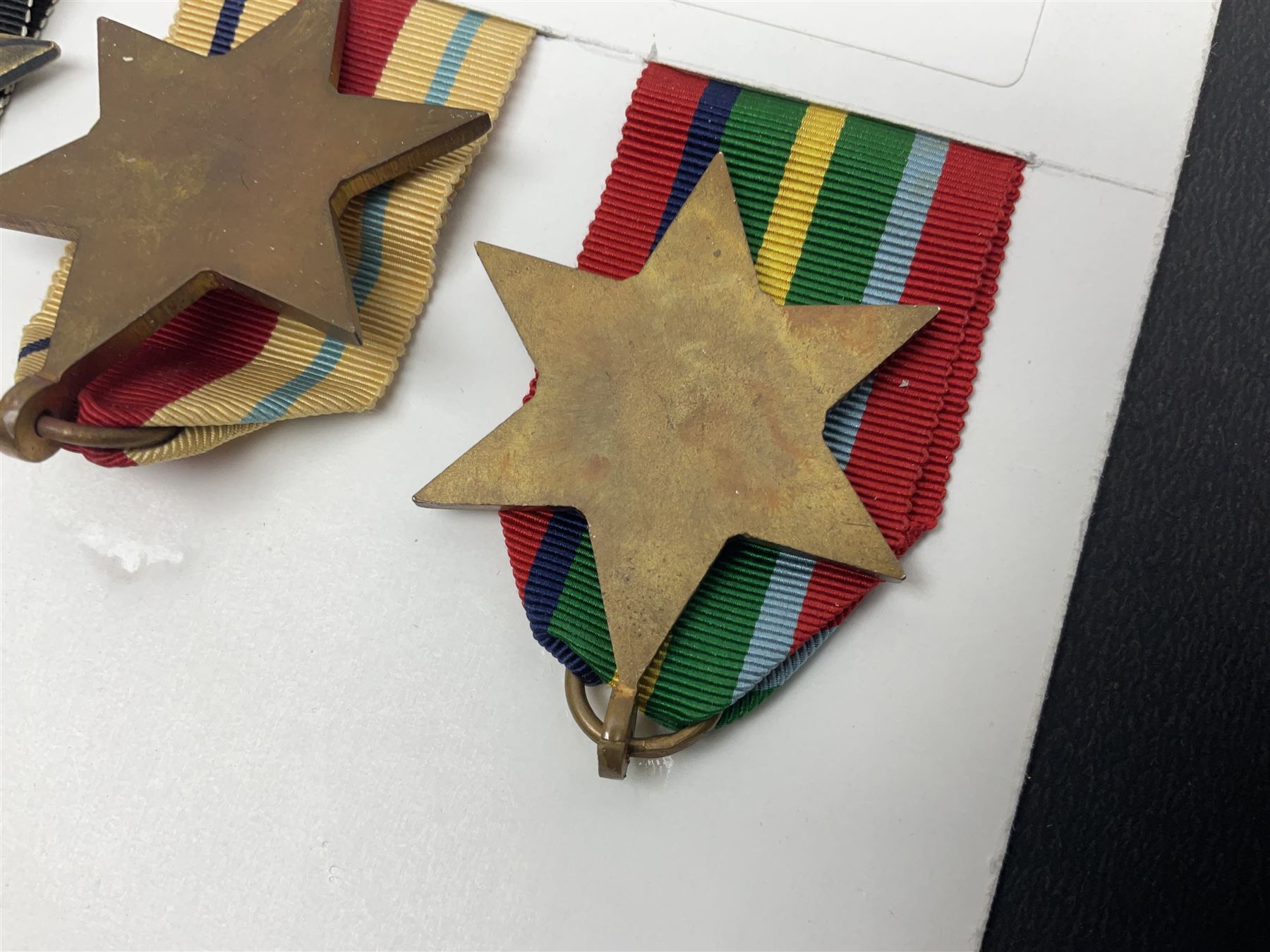 Representative display of WWII Campaign stars comprising 1939-1945 Star - Image 10 of 13