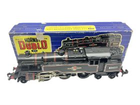 Hornby Dublo - 3-rail Class 4MT Standard tank 2-6-4 locomotive No.80059 in lined BR black; in origin