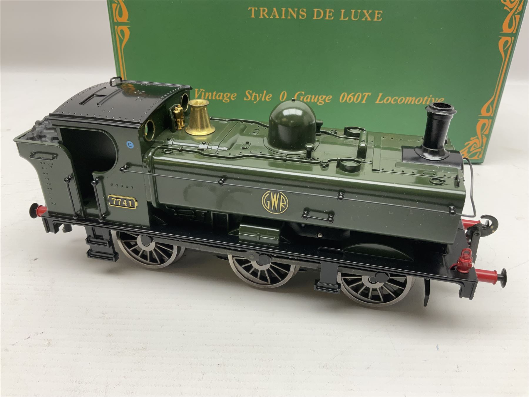 Darstaed '0' gauge - GWR 0-6-0 Pannier tank locomotive No.7741; boxed with original packaging and in - Image 10 of 15