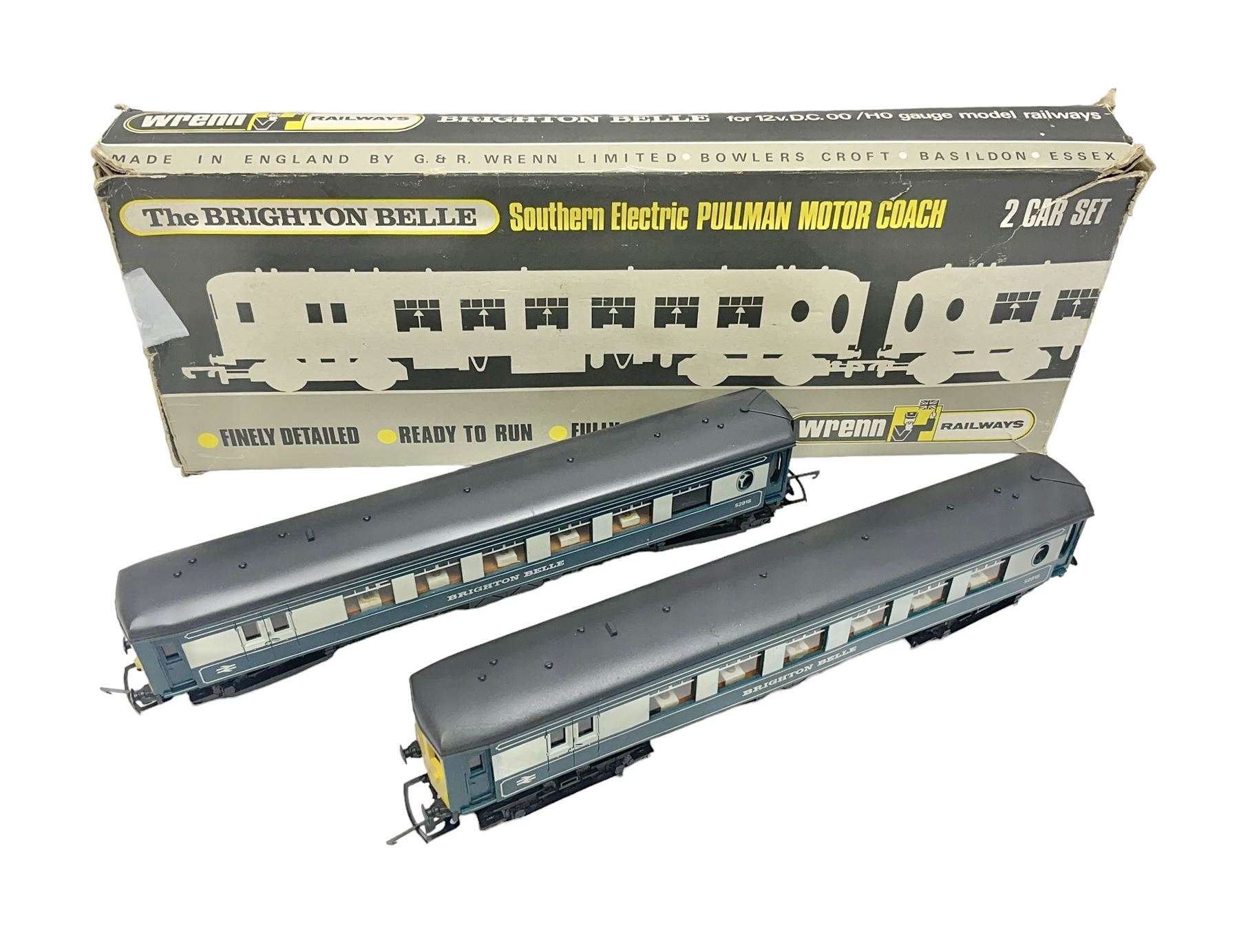 Wrenn '00' gauge - 'The Brighton Belle' Southern Electric Pullman two-car set Nos.S290S and S291S; b