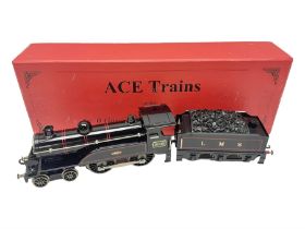 Ace Trains '0' gauge - E3 '2006 Celebration Class' 4-4-0 tender locomotive No.2006 in LMS black; box