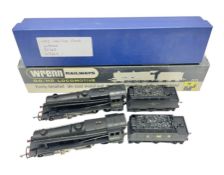Wrenn '00' gauge - two Class 8F 2-8-0 locomotives - No.48073 in BR Plain Black; boxed; and No.8042 i