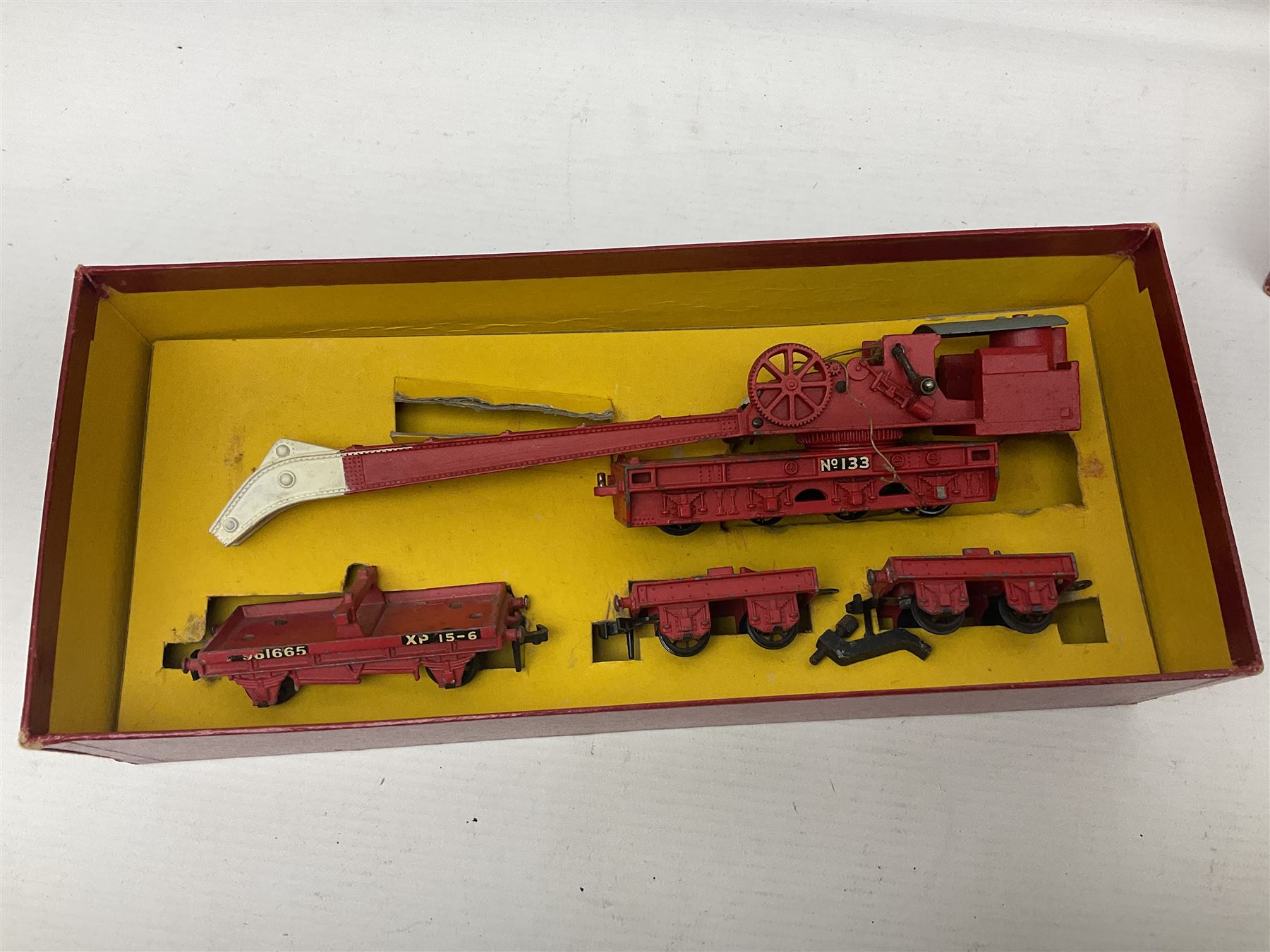 Hornby Dublo - 4620 Breakdown Crane No.133 in red with Match Trucks; boxed; another unboxed 4620 Bre - Image 13 of 13