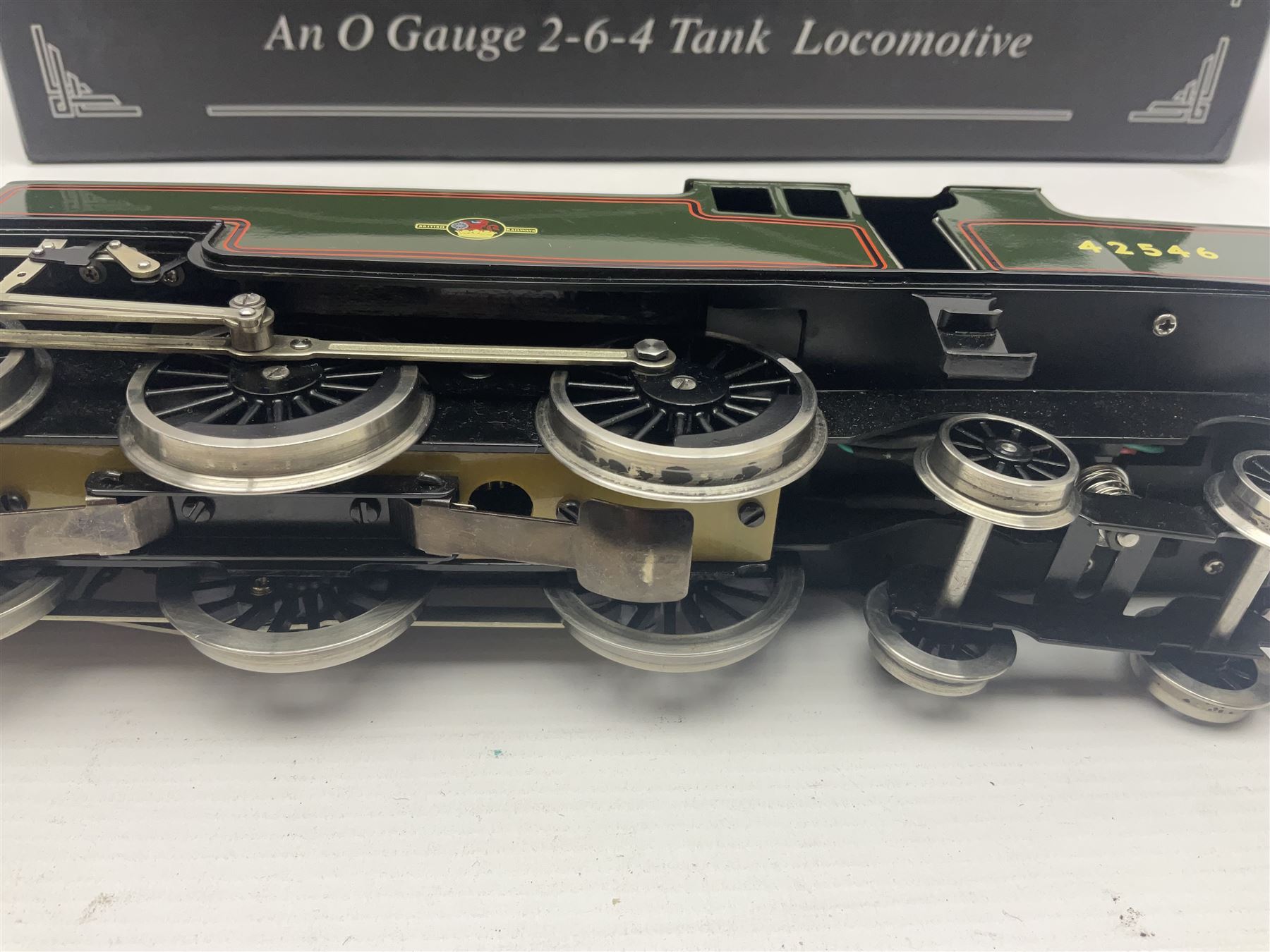 Ace Trains '0' gauge - limited edition E8 Stanier 2-6-4 tank locomotive No.42546 in late BR passenge - Image 14 of 19