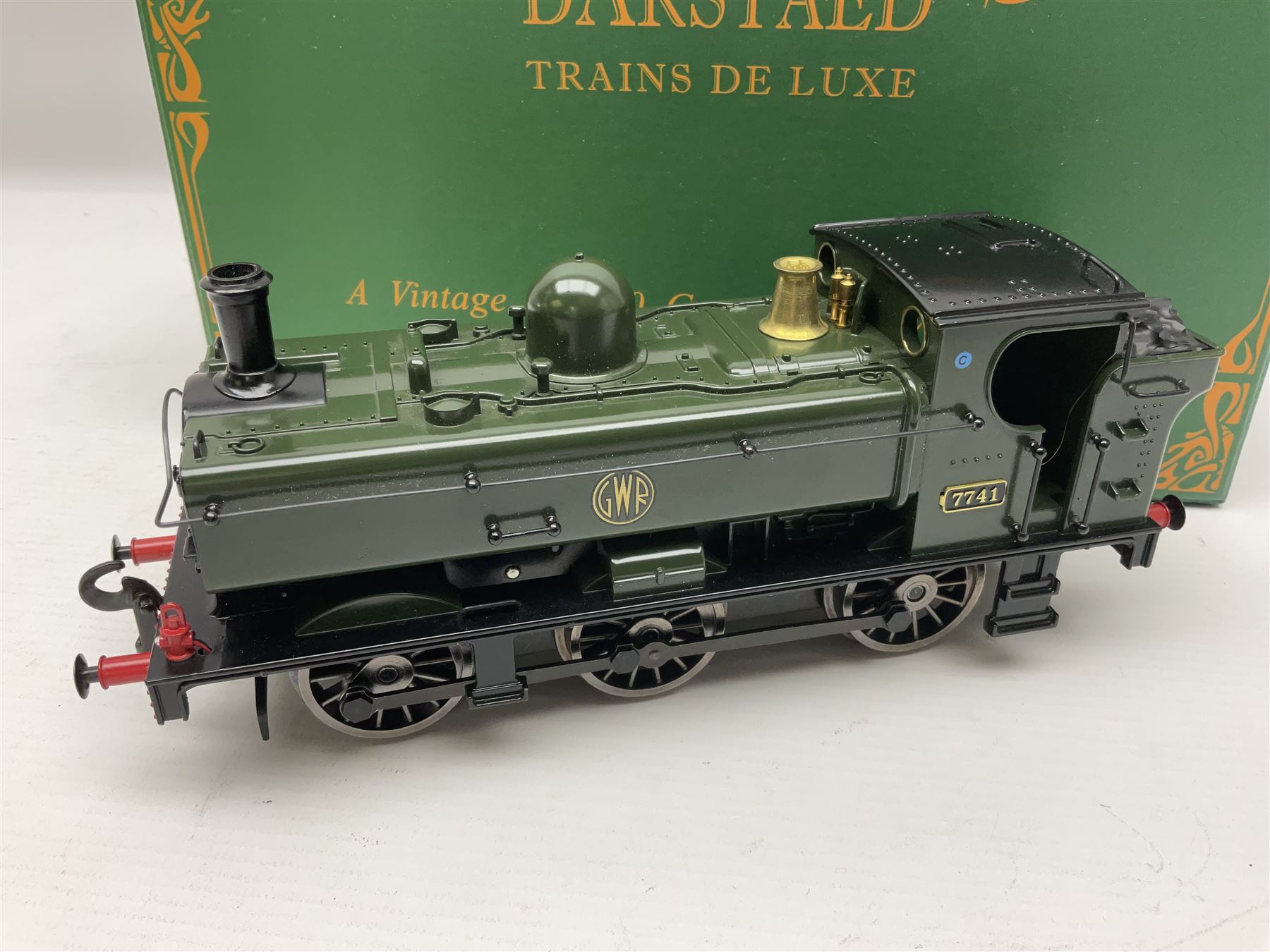 Darstaed '0' gauge - GWR 0-6-0 Pannier tank locomotive No.7741; boxed with original packaging and in - Image 9 of 15