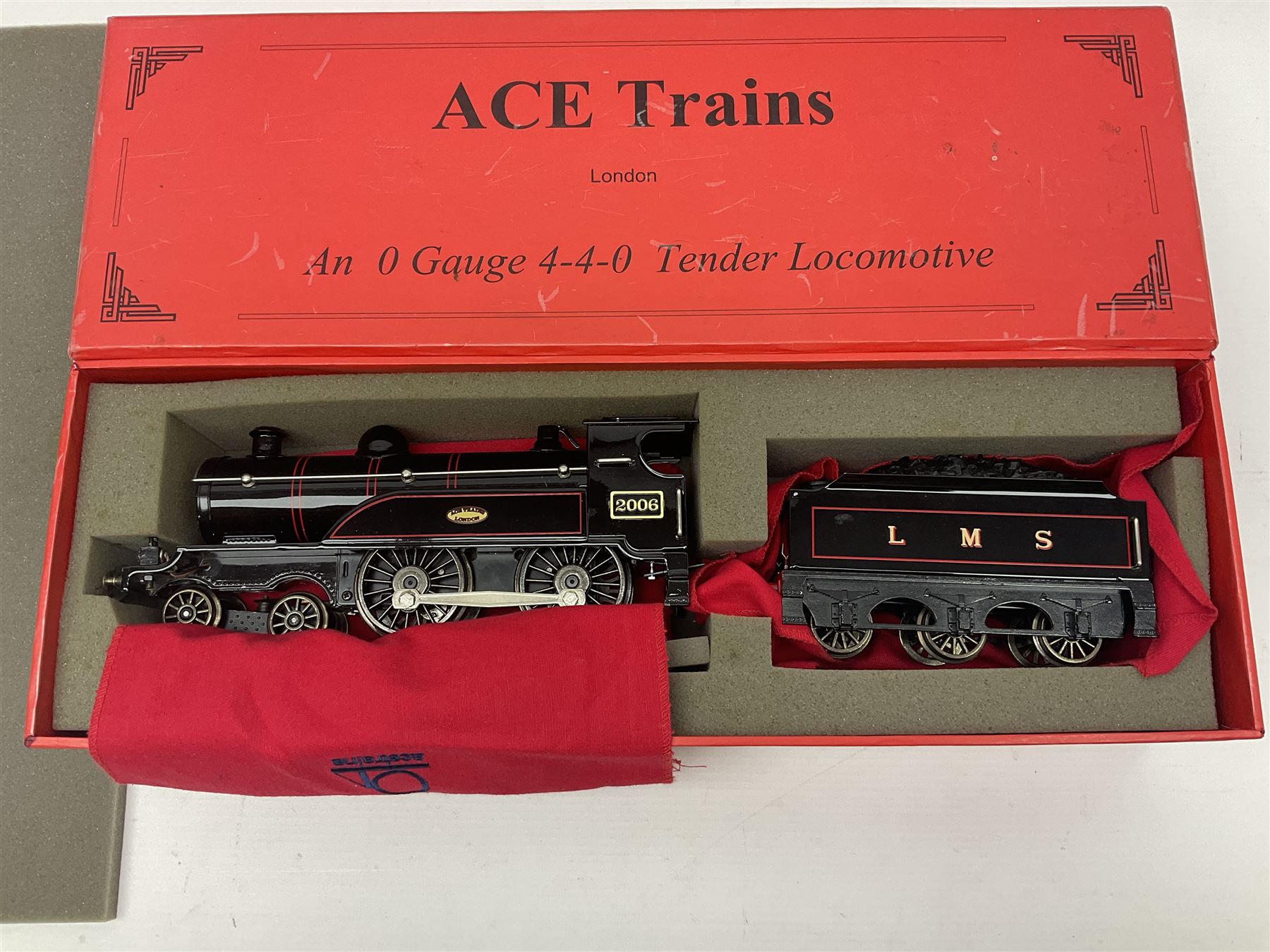 Ace Trains '0' gauge - E3 '2006 Celebration Class' 4-4-0 tender locomotive No.2006 in LMS black; box - Image 16 of 16