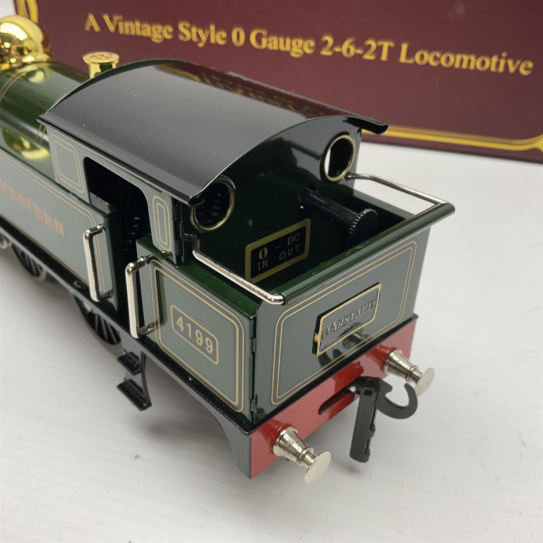 Darstaed '0' gauge - Great Western 2-6-2 tank locomotive No.4199; boxed with original packaging and - Image 8 of 17