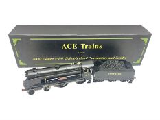 Ace Trains '0' gauge - E/10 Schools Class 4-4-0 locomotive 'Westminster' No.908 and tender in SR War