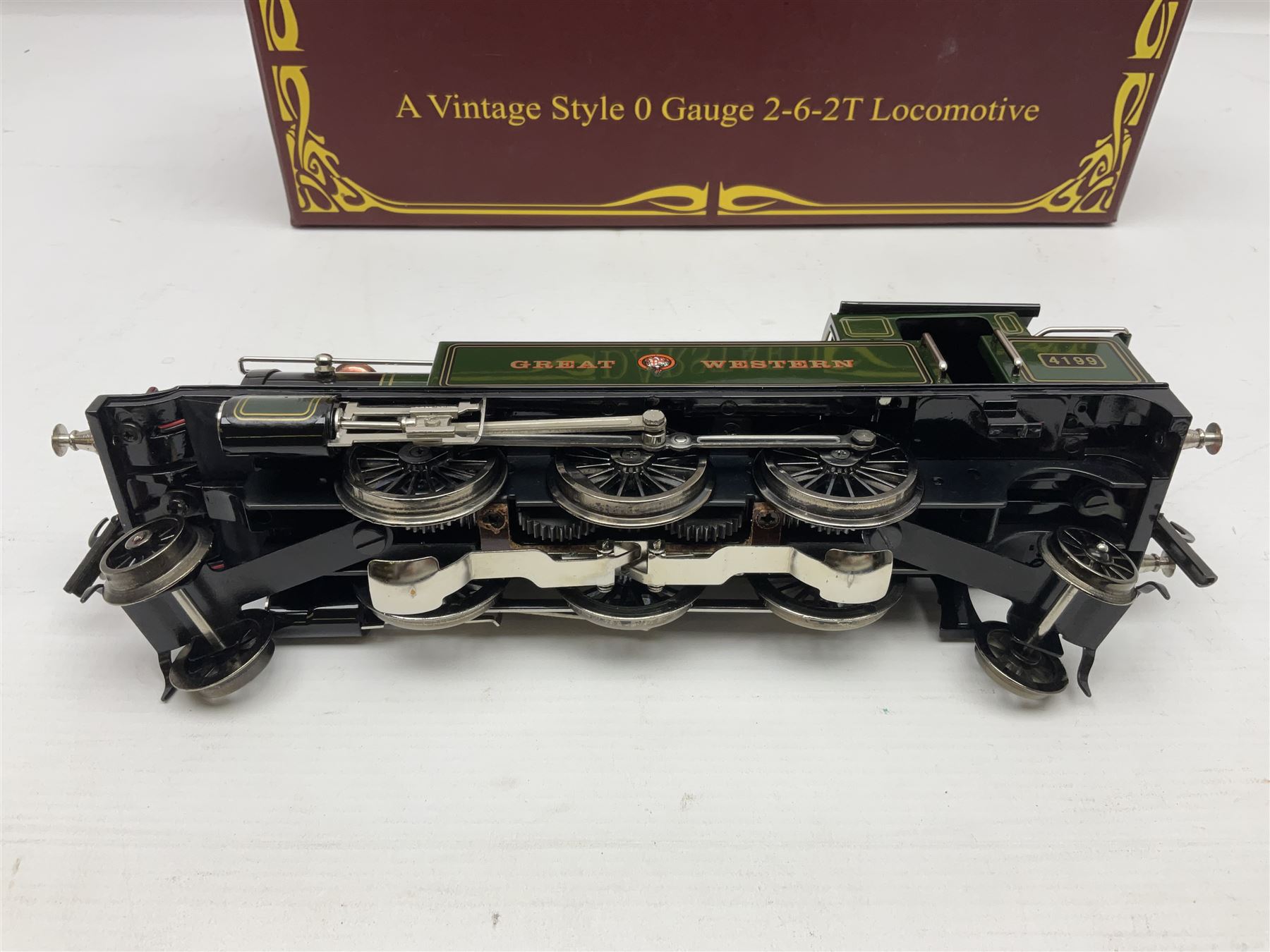 Darstaed '0' gauge - Great Western 2-6-2 tank locomotive No.4199; boxed with original packaging and - Image 11 of 17