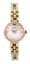 Rotary ladies 9ct gold quartz wristwatch