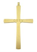 9ct gold 'Ozzy' cross pendant by Deakin & Francis
