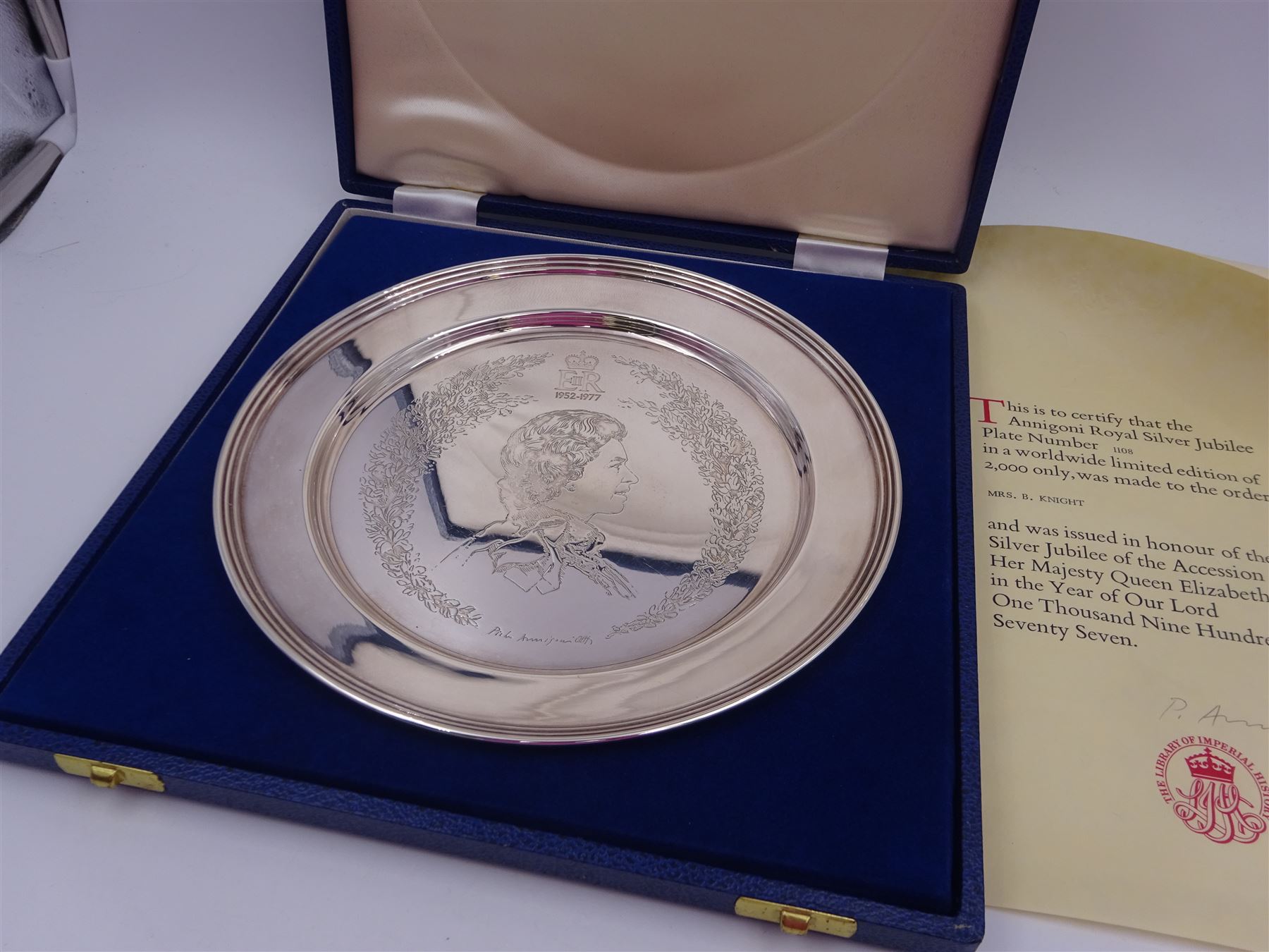 Modern limited edition silver plate - Image 6 of 8