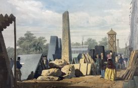 After Joseph Nash the Elder (British 1809-1878): 'Exterior - Coals etc'