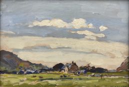 M Coonan (Northern British fl.1910-1925): 'The Little Farm - North Wales'