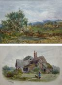 George Hodgson (British 1847-1921): Country Landscapes