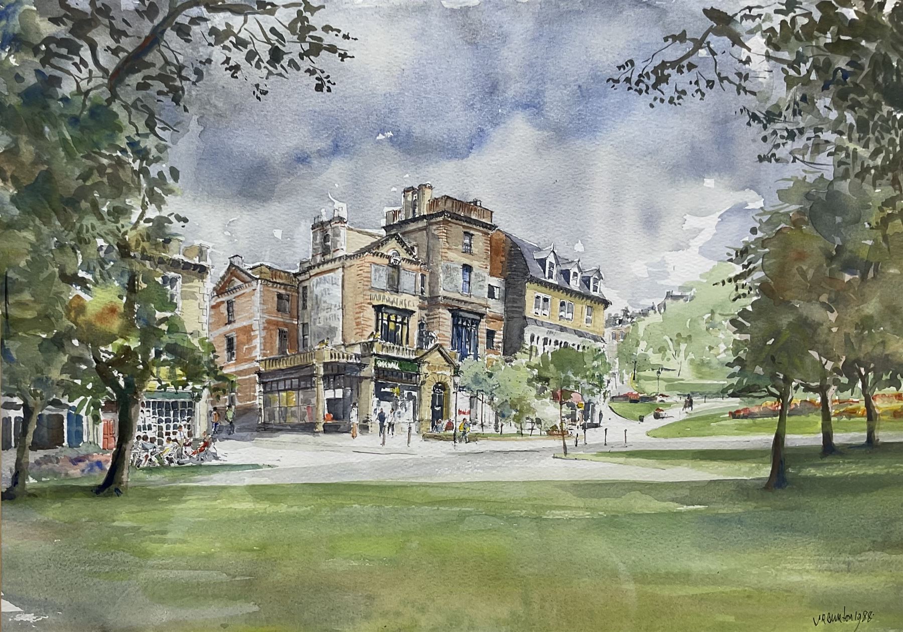 JR Burton (British 20th century): Harrogate - Image 3 of 4