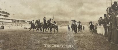 J Woodland Fullwood (British 20th Century Photographer): 'The Epsom Derby 1913'