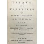 David Hume; Essays and Treatises on Several Subjects