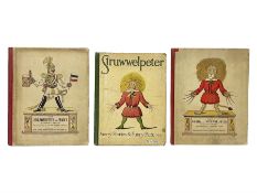Three Struwwelpeter books