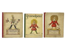 Three Struwwelpeter books