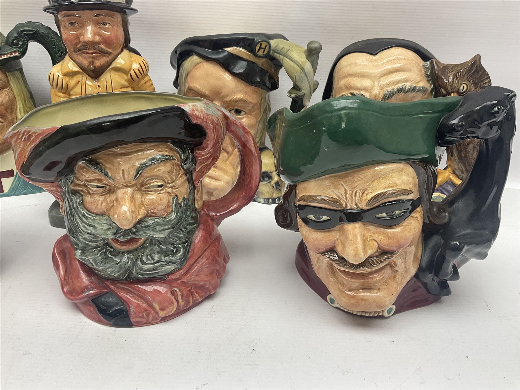 Eight Royal Doulton character jugs - Image 5 of 16