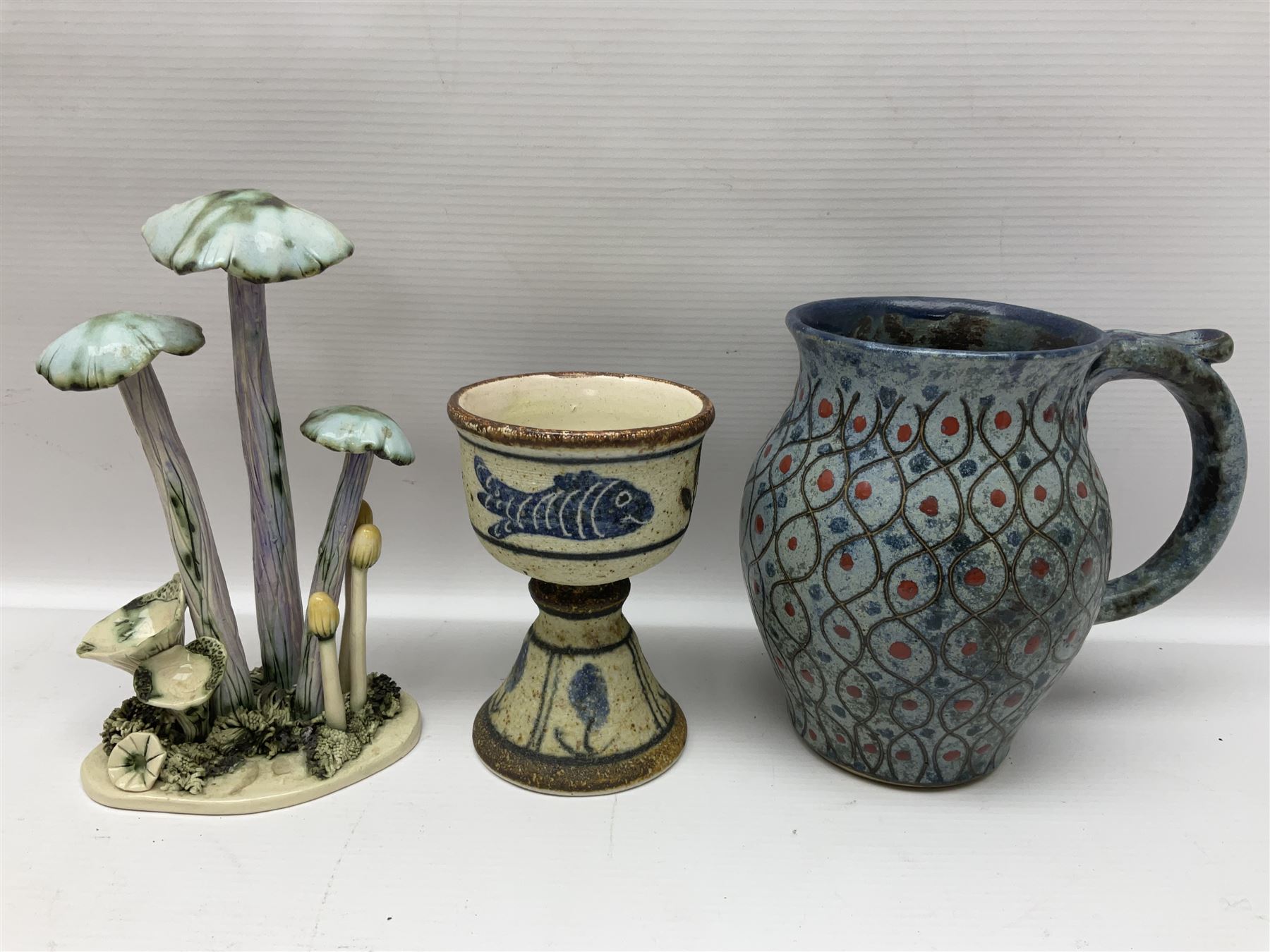 Collection of studio pottery - Image 9 of 16