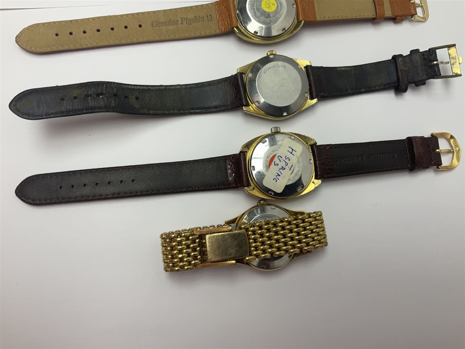 Eight automatic wristwatches including Omega - Image 10 of 12