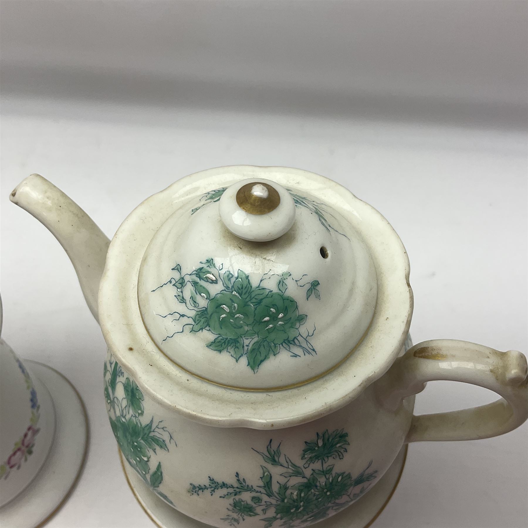 Two 19th century continental teapots and warmers - Image 2 of 25