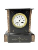 French - Mid-19th century 8-day mantle clock