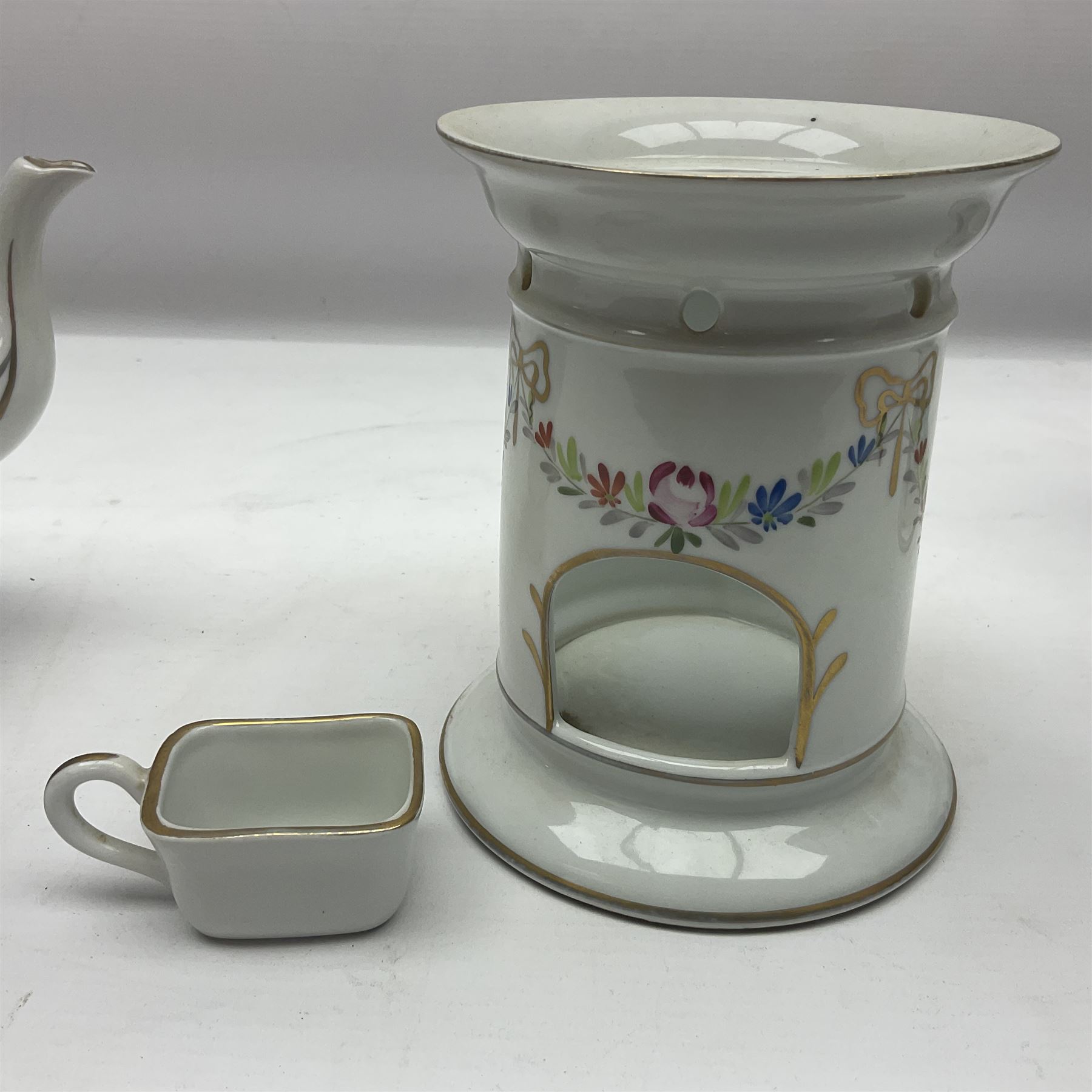 Two 19th century continental teapots and warmers - Image 22 of 25