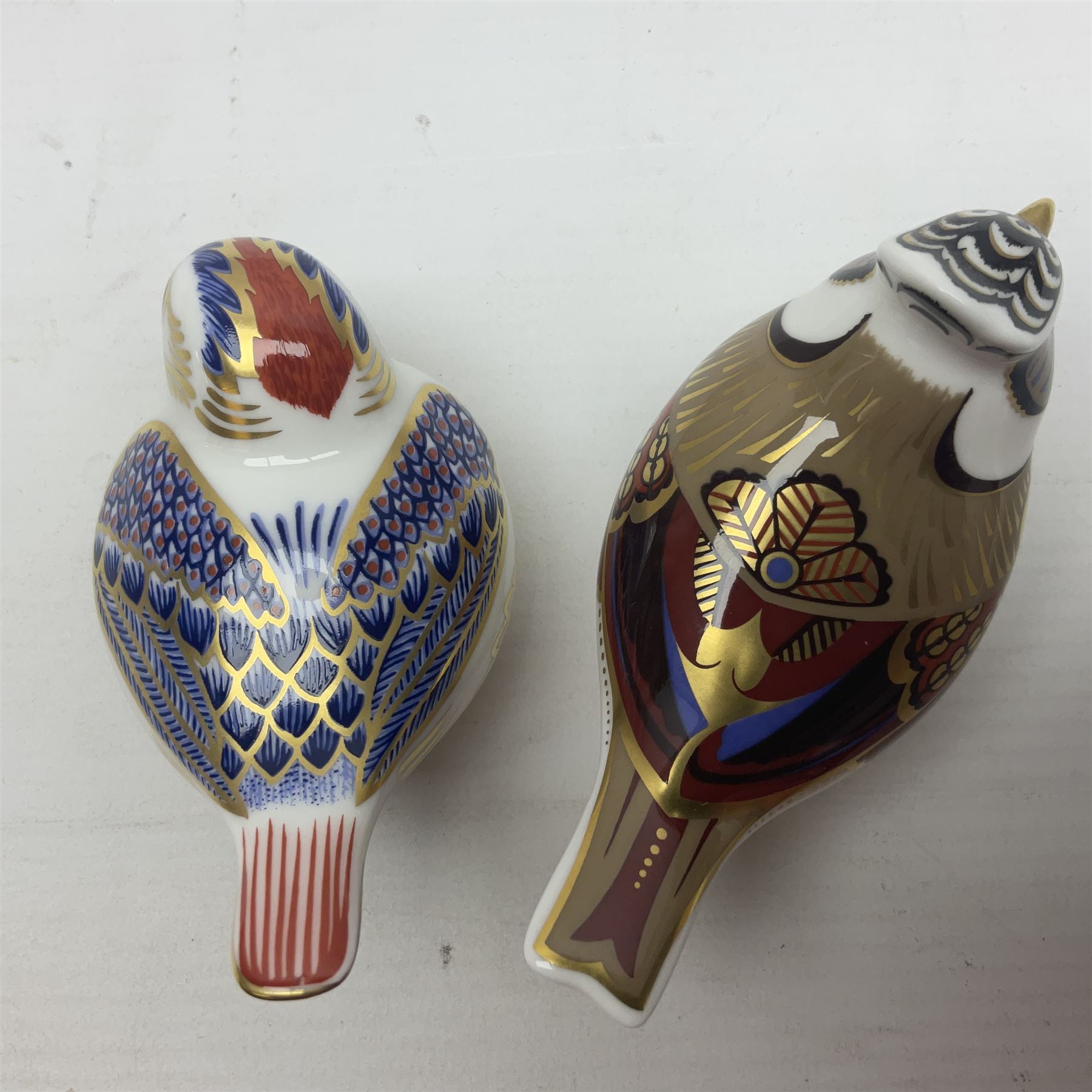 Six Royal Crown Derby paperweight birds - Image 6 of 10