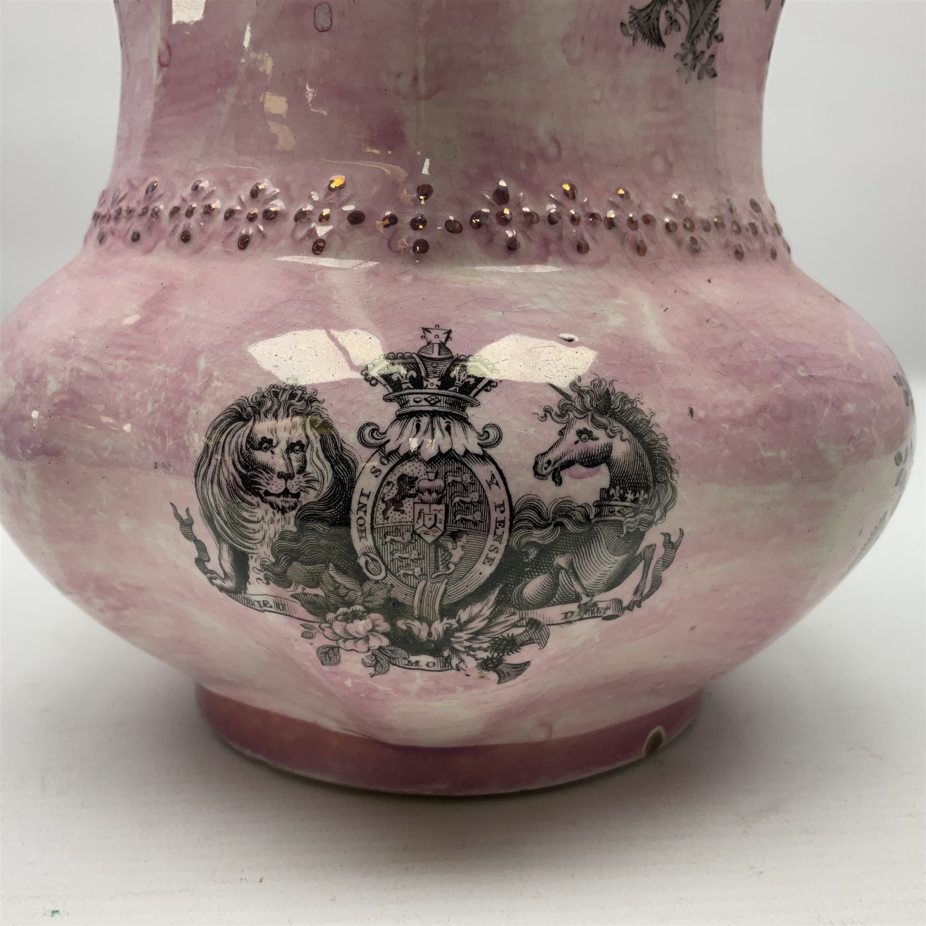 19th century Sunderland lustre jug - Image 4 of 10