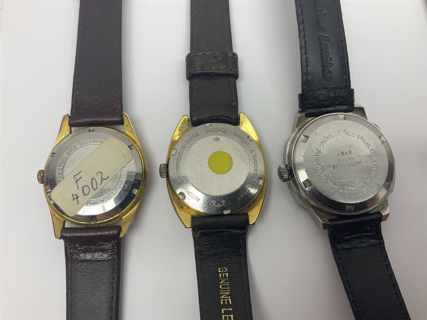 Eight automatic wristwatches including Omega - Image 12 of 12